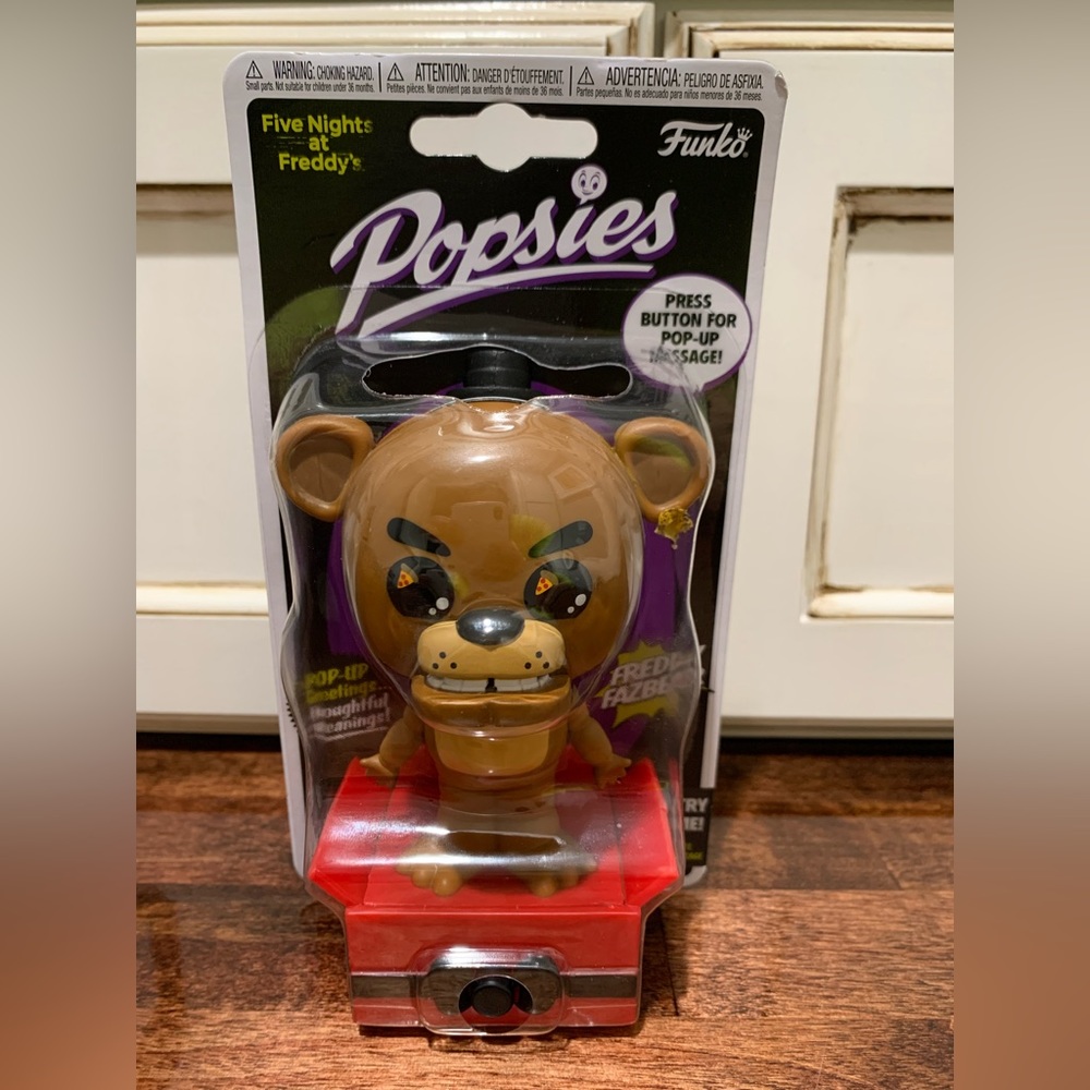 Freddy Fazbear Brown Funko Popsies You’re One Of Us Five Nights At Freddy’s